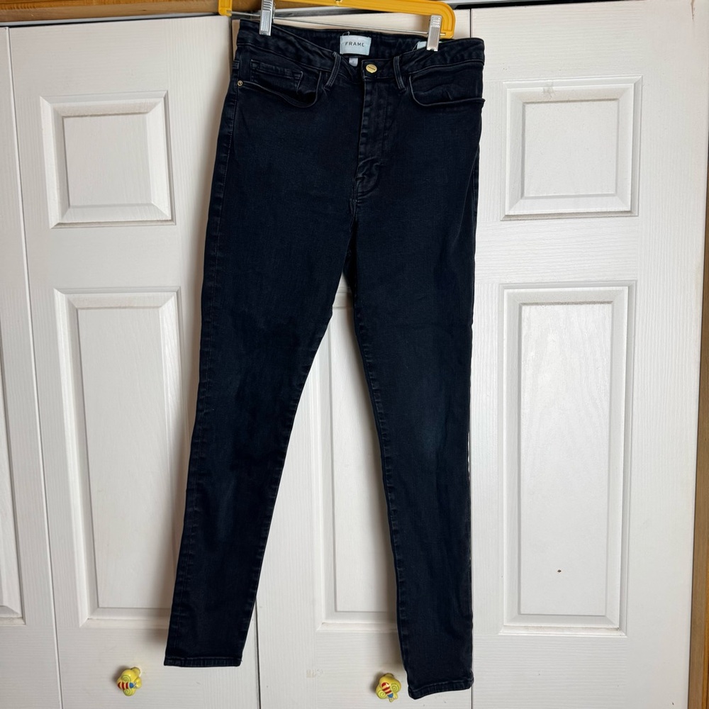 Frame Denim Women's Dark Blue Skinny Jeans